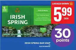 Food Basics IRISH SPRING BAR SOAP offer