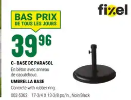 BMR BASE DE PARASOL offer