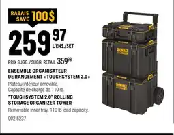 BMR ENSEMBLE ORGANISATEUR DE RANGEMENT  TOUGHSYSTEM 2.0  offer