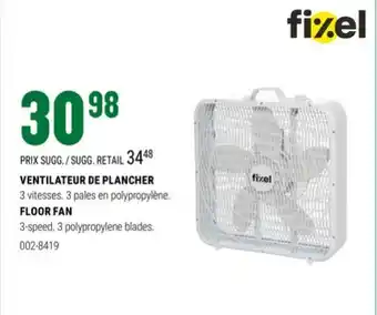 BMR VENTILATEUR DE PLANCHER offer
