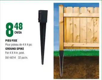 BMR PIEU FIXE offer