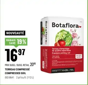 BMR TERREAU COMPRESSÉ offer