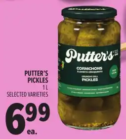 Metro PUTTER'S PICKLES offer