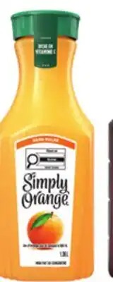 Metro SIMPLY REFRIGERATED JUICE offer