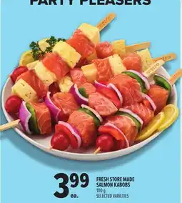 Metro FRESH STORE MADE SALMON KABOBS offer