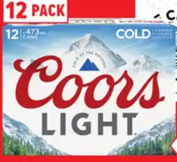 Metro COORS LIGHT offer