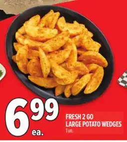 Metro FRESH 2 GO LARGE POTATO WEDGES offer