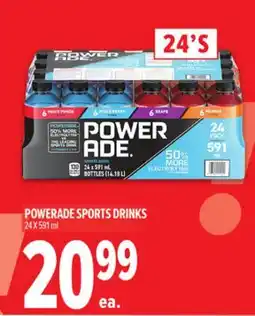 Metro POWERADE SPORTS DRINKS offer