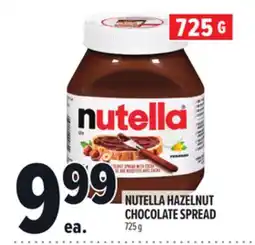 Metro NUTELLA HAZELNUT CHOCOLATE SPREAD offer