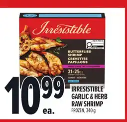 Metro IRRESISTIBLE GARLIC & HERB RAW SHRIMP offer