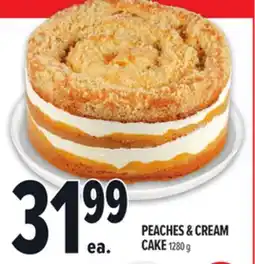 Metro PEACHES & CREAM CAKE offer