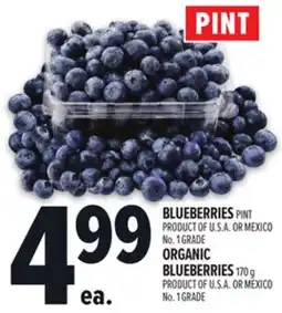 Metro BLUEBERRIES offer