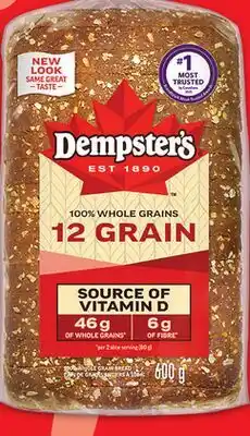Metro DEMPSTER'S WHOLE GRAIN BREADS offer