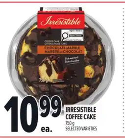 Metro IRRESISTIBLE COFFEE CAKE offer