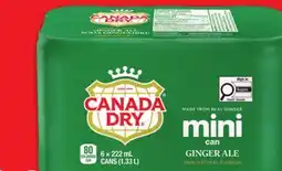 Metro COCA-COLA OR CANADA DRY SOFT DRINKS offer