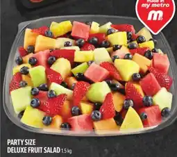 Metro PARTY SIZE DELUXE FRUIT SALAD offer