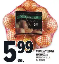Metro VIDALIA YELLOW ONIONS offer