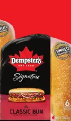 Metro DEMPSTER'S SIGNATURE BUNS offer