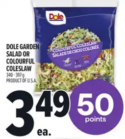 Metro DOLE GARDEN SALAD OR COLOURFUL COLESLAW offer