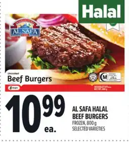 Metro AL SAFA HALAL BEEF BURGERS offer