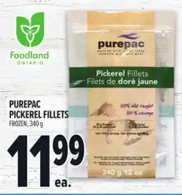 Metro PUREPAC PICKEREL FILLETS offer