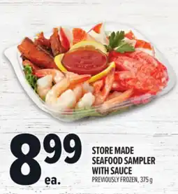 Metro STORE MADE SEAFOOD SAMPLER WITH SAUCE offer