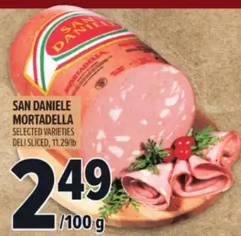 Metro SAN DANIELE MORTADELLA offer