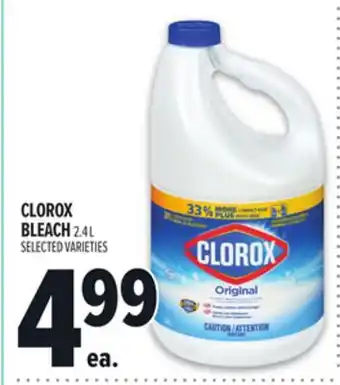 Metro CLOROX BLEACH offer