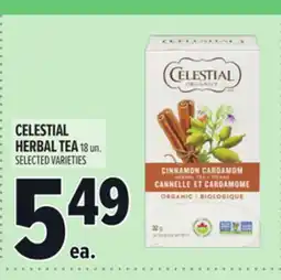 Metro CELESTIAL HERBAL TEA offer