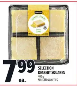 Metro SELECTION DESSERT SQUARES offer