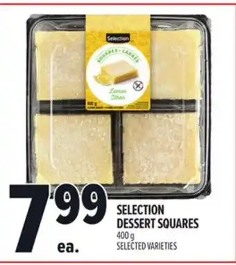 Metro SELECTION DESSERT SQUARES offer