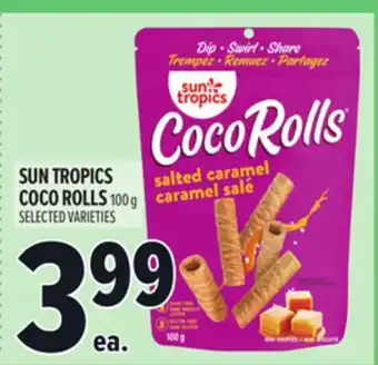 Metro SUN TROPICS COCO ROLLS offer