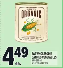 Metro EAT WHOLESOME CANNED VEGETABLES offer