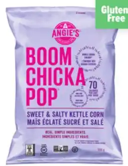 Metro ANGIE'S BOOM CHICKA POP offer