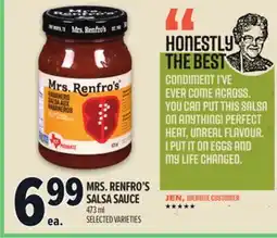 Metro MRS. RENFRO'S SALSA SAUCE offer