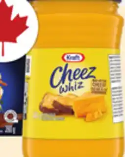 Metro KRAFT SINGLES, EXTRA OR VELVEETA SLICED CHEESE OR CHEEZ WHIZ SPREAD offer