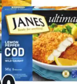 Metro JANES ULTIMATES FISH FILLETS offer