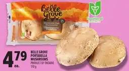 Metro BELLE GROVE PORTABELLA MUSHROOMS offer