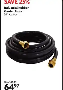 Home Hardware Industrial Rubber Garden Hose 50' offer