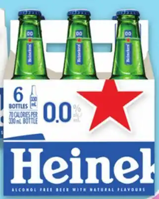 Metro HEINEKEN NON-ALCOHOLIC BEER offer