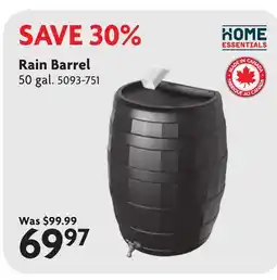 Home Hardware Rain Barrel offer
