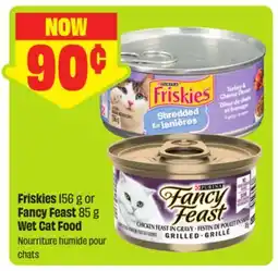 FreshCo Friskies 156 g or Fancy Feast 85 g Wet Cat Food offer
