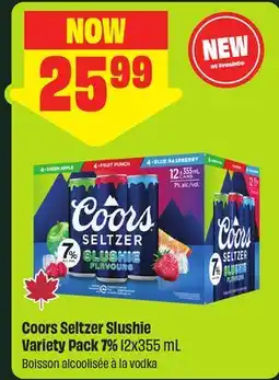 FreshCo Coors Seltzer Slushie Variety Pack 7% offer