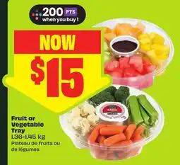 FreshCo Fruit or Vegetable Tray offer