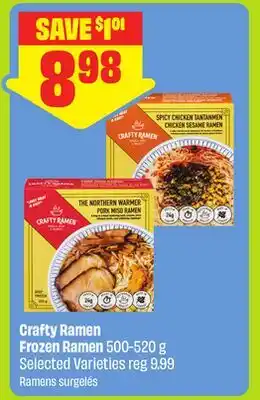 FreshCo Crafty Ramen Frozen Ramen offer