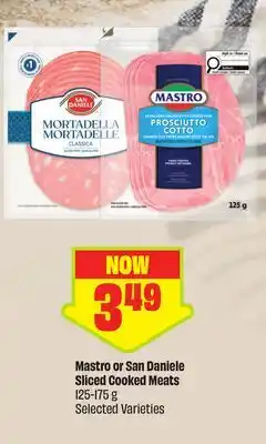 FreshCo Mastro or San Daniele Sliced Cooked Meats 125-175 g Selected Varieties offer