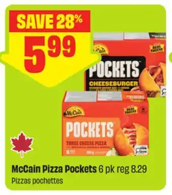 FreshCo McCain Pizza Pockets offer