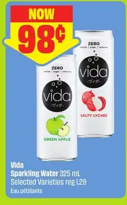 FreshCo Vida Sparkling Water 325 mL Selected Varieties offer