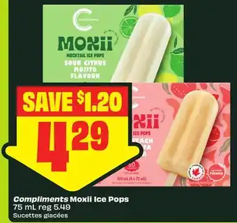 FreshCo Compliments Moxii Ice Pops offer