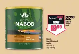 FreshCo Nabob Roast & Ground Coffee 915-930 g Any Variety offer